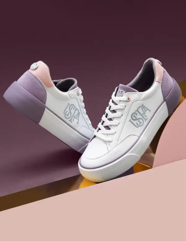 US Polo Assn Women Colour Block Lydia Sneakers - Image 5