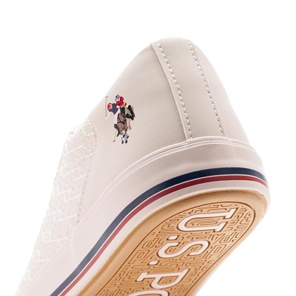 US POLO ASSN Women HEIDI Nude Sneakers - Image 5