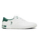 U.S. Men Central Lacing Solid Rojas  Sneaker white