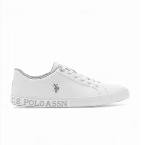 U.S. Polo Assn. Men's White Casual Sneakers
