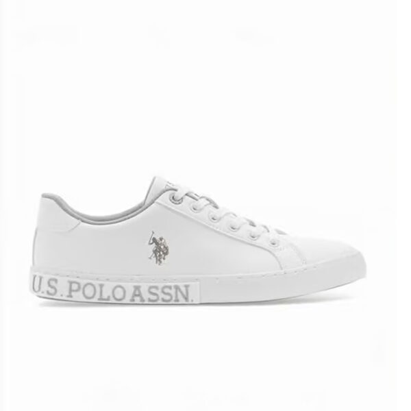 U.S. Polo Assn. Men's White Casual Sneakers