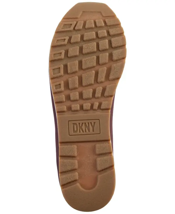 DKNY Jadyn Slip On Jogger Sneakers Burgundy - Image 2