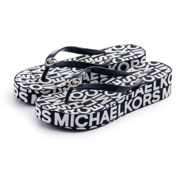michael kors Bedford Logo Flip-Flop Navy - Image 2