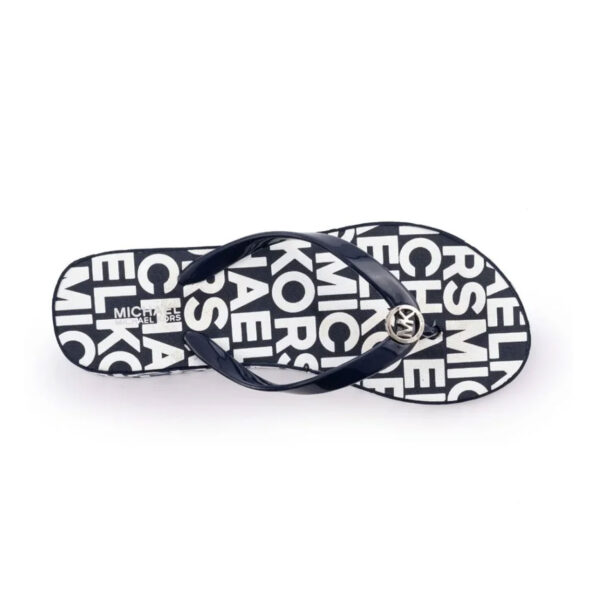 michael kors Bedford Logo Flip-Flop Navy - Image 4