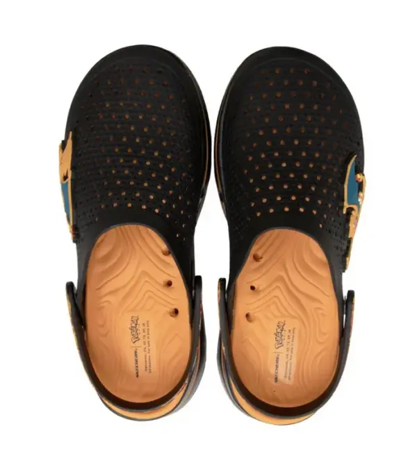 Skechers Foamies Go Walk 5 Character Dragon 802000/BKOR - Image 3