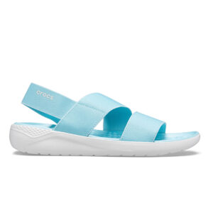 Crocs LiteRide Stretch Sandal Ice Blue Almost White