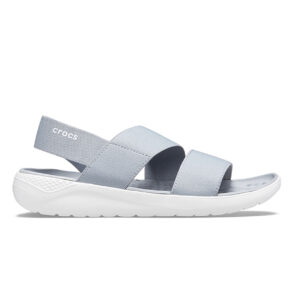 Crocs LiteRide Stretch Sandal Light Grey White