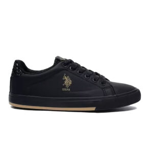 US polo assn womens black sneaker