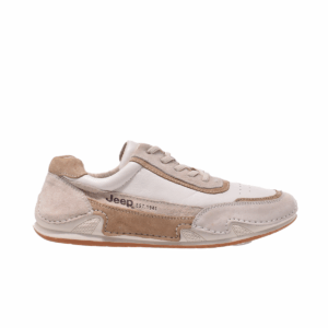 Jeep Low Cut Lace Versatile Sneaker-B10186650B-OffWhite