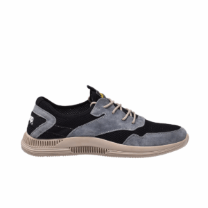 Jeep Low Cut Lace Court Sneaker-B11186740B-Gray