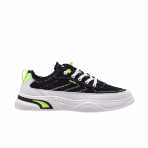 Jeep Low Cut Lace Chunky Sneaker-CAL9077-Black