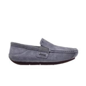 Jeep Slip on Suede Loafer-P10301020K-Gray