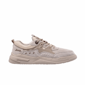 Jeep Low Cut Lace Versatile Sneaker-P12120580K-Beige