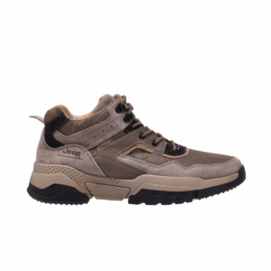 Jeep Mid Top Lace Versatile Sneaker-P231091116-Beige