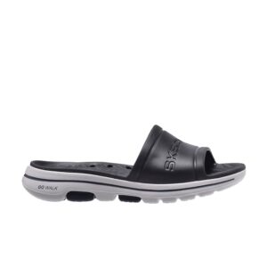 Skechers Foamies Go Walk Cruisen Slide 243021 -Black Gray Black