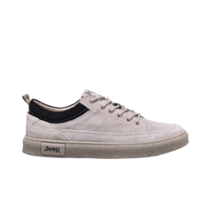 Jeep Low Cut Lace Court Sneaker-P12120300k-Beige