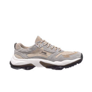 Jeep Low Cut Lace Versatile Sneaker-J111291202-Gray