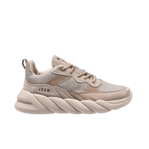 Jeep Ankle Lace Chunky Mesh Boot-5119606355-Beige