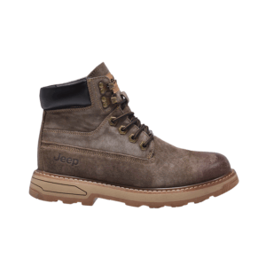 Jeep Ankle Lace up Padded Soft Leather Boot-PE224WAS546-Khaki