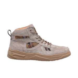 Jeep Ankle Lace Combat Suede Boot-P03131370k-Khaki